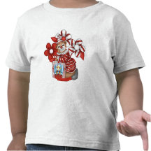 Chicas, muchachos, camiseta del payaso