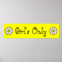 Chicas solamente posters