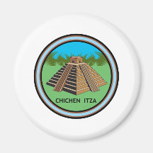Chichen Itza Imanes De Nevera