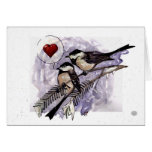 Chickadees Tarjeta