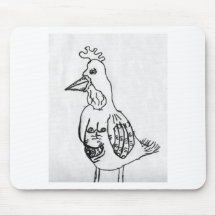 Chickenout Alfombrilla De Ratones