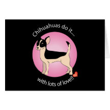 Chihuahua del amor felicitacion 