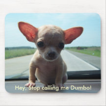 Chihuahua minúscula Mousepad Tapetes De Raton