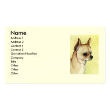 Chihuahua Tarjeta De Visita