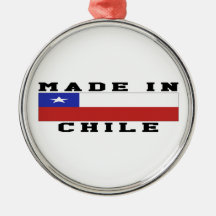 Chile hizo en diseños adorno de navidad