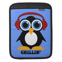 chillin del pingüino funda para iPads