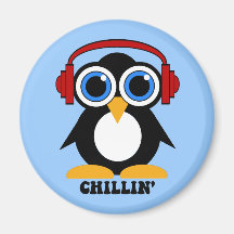 chillin del pingüino iman