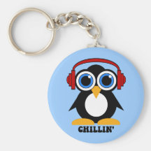 chillin del pingüino llavero