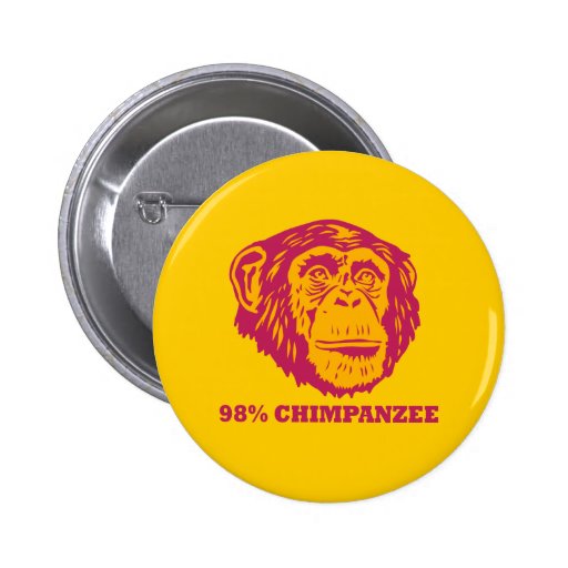 Chimpancé del 98% pins