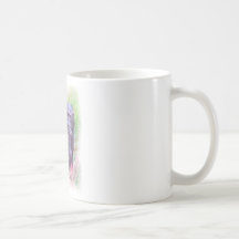 Chimpancé solo tazas de café
