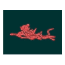 china chinese chinesisch Muster pattern Postkarte