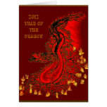 China-Drache - 2012 -Year Of The Dragon Karten