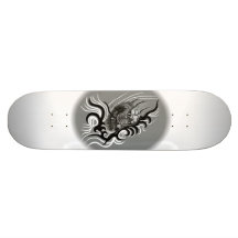 China-Drache in Tattoo Style Skateboarddeck