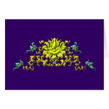 China Ornament Blumen flowers Karten