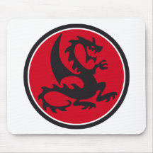 chinese tribal dragon mauspad