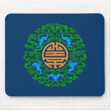 chinesisch chinese Ornament Mousepad