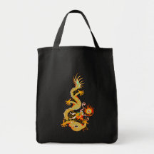 chinesischer Drache chinese dragon Tragetaschen