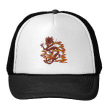 chinesischer Drache chinese dragon Truckerkappe