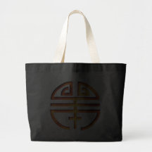 chinesisches Symbol chinese Tragetasche