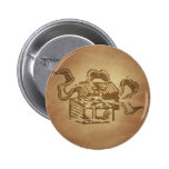 Chino de la beca de los libros pin
