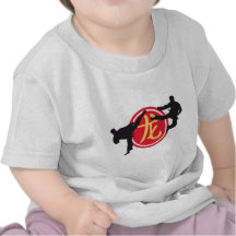 Chino Sign Dragon quilate a 3c Camiseta