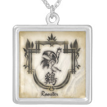 Chinois le Coq del zodiaque de Pendentif Joyerías