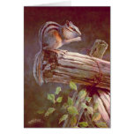 CHIPMUNK de SHARON SHARPE Tarjeta