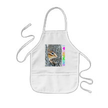 Chipmunk photo　(17-4) エプロン
