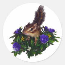 Chipmunk photo　(4)　type5 シール