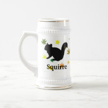 Chipmunk , Squirrel , illustration , (Black) マグカップ