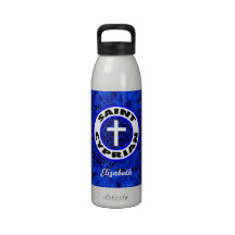 Chipriota del santo botella de agua