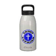 Chipriota del santo botella de agua