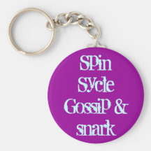 Chisme y snark de Sycle de la vuelta Llaveros