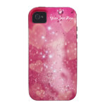 Chispa del corazón de la cereza - personalizar Case-Mate iPhone 4 carcasas