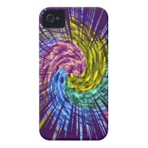Chispa magnífica de NOVINO - gráficos por Navin iPhone 4 Case-Mate Carcasa