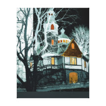 Chispas de KIW: Claro de luna del Victorian Impresión En Lienzo Estirada