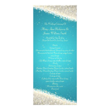 Chispas elegantes Turquois del deslumbramiento del Comunicados Personalizados
