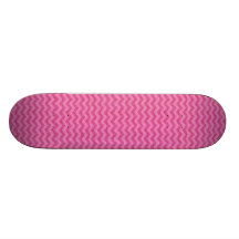 chispas rosadas del zigzag del galón del brillo monopatin