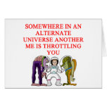 Chiste ALTERNO del universo Tarjeta