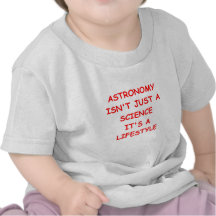 chiste de la astronomía camiseta