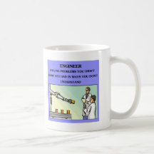 chiste de la ingeniería del ingeniero tazas