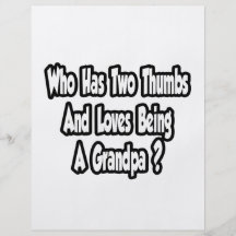 Chiste del abuelo… dos pulgares… este individuo tarjeton