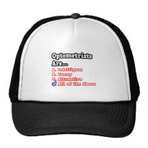 Chiste del concurso de los optometristas… gorras