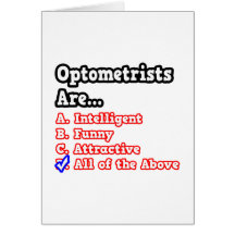 Chiste del concurso de los optometristas… tarjeta