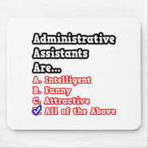 Chiste del concurso del ayudante administrativo… alfombrillas de raton