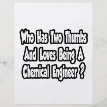 Chiste del ingeniero químico… dos pulgares tarjetas publicitarias