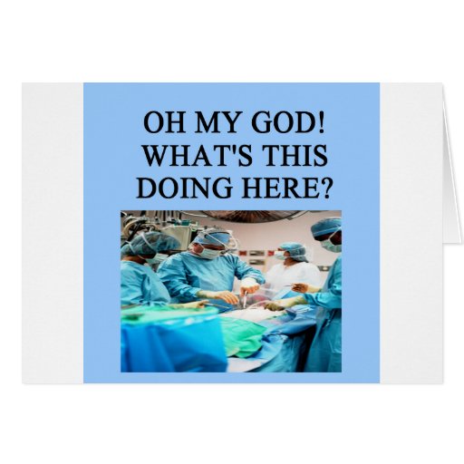 Chiste del médico del DOCTOR Tarjetón