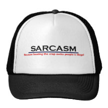Chiste divertido del sarcasmo del KRW Gorro De Camionero
