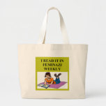 chiste feminista de la advertencia bolsas