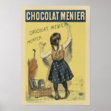 Chocolat Menier Poster